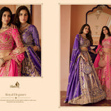 Vrundavan Royal Silk Wedding Lehenga