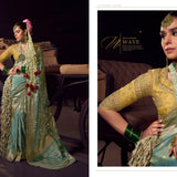 Stunning Crafted Bridal Silk Saree