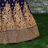 Rich Look Bridal Embroidered Lehenga