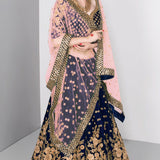 Rich Look Bridal Embroidered Lehenga