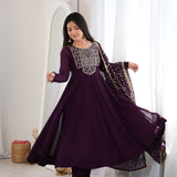 Fresh Look Georgette Anarkali Gown