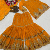 Gorgeous Fandy Cruch Top Sharara