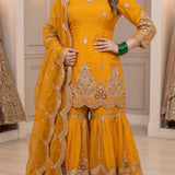Gorgeous Fandy Cruch Top Sharara