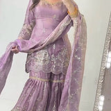 Gorgeous Fandy Cruch Top Sharara