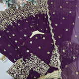 Panjabi Weeding Look Top Lehenga