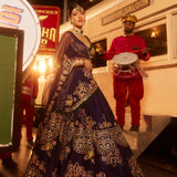 Fabulous Kasturi Silk Embroidered Lehenga