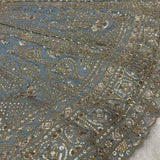 Delicated Sky Blue Silk Lehenga