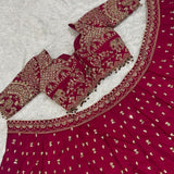 Marvelous Wedding Silk Embroidered Lehenga