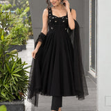 Decent Georgette Anarkali Suit