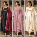 Festive Roman Cotton Gown