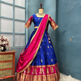Premium Kanjivaram Silk Lehenga Choli