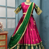 Premium Kanjivaram Silk Lehenga Choli