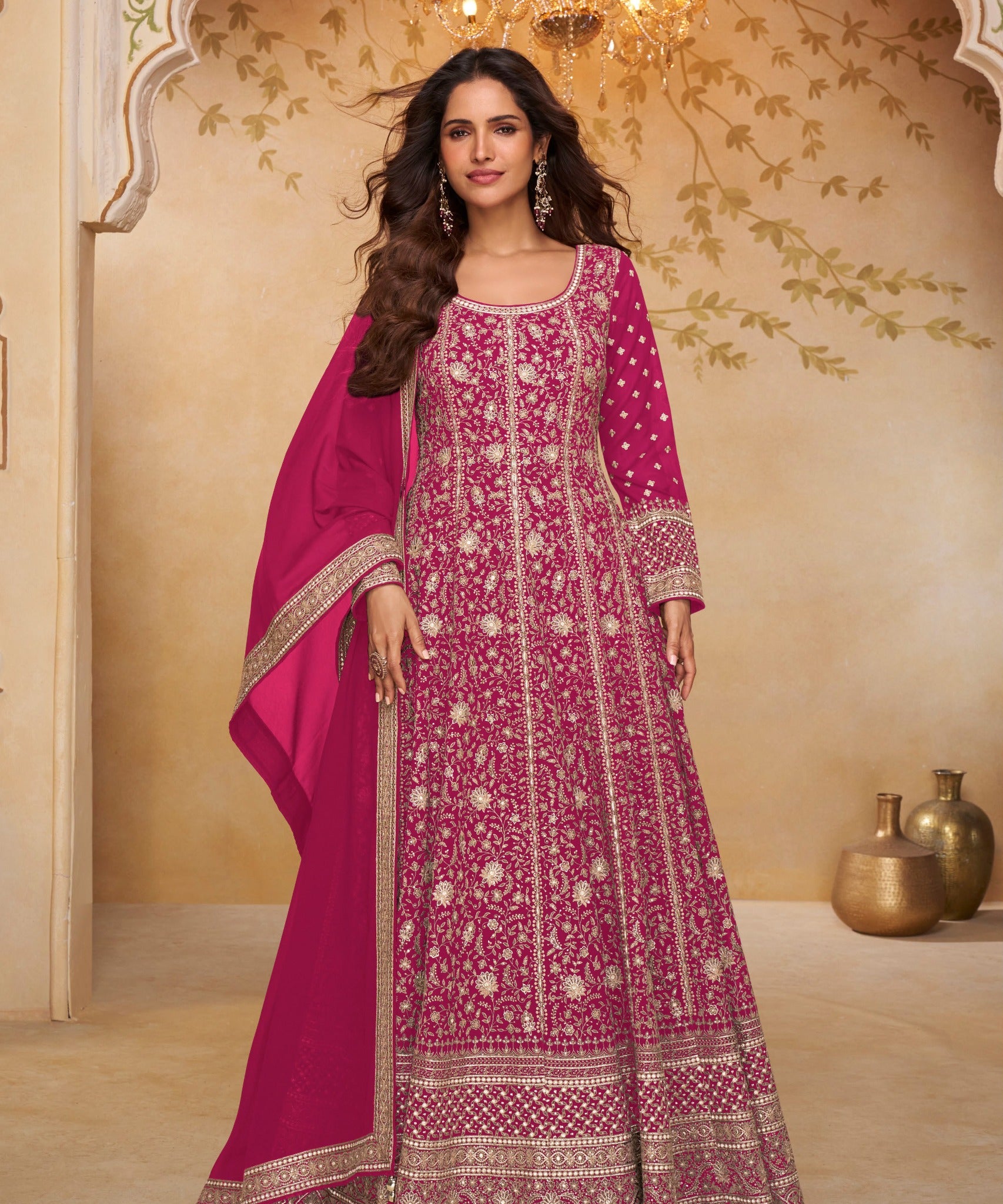 Libaas Bridal Embroidered Gown