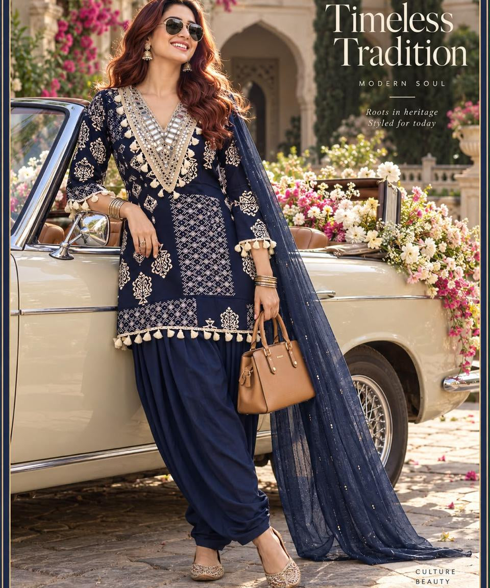 Anagha Classy Panjabi Suit Set