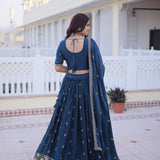 Navratri Special Fendy Silk Lehenga