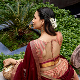 Traditional Kanchi Cotton Checkered Lehenga