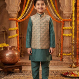 Wedding Special Kids Koti Kurta Set