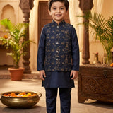 Wedding Special Kids Koti Kurta Set
