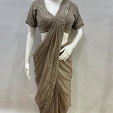 Premium Beads Work Ready To Wear Saree