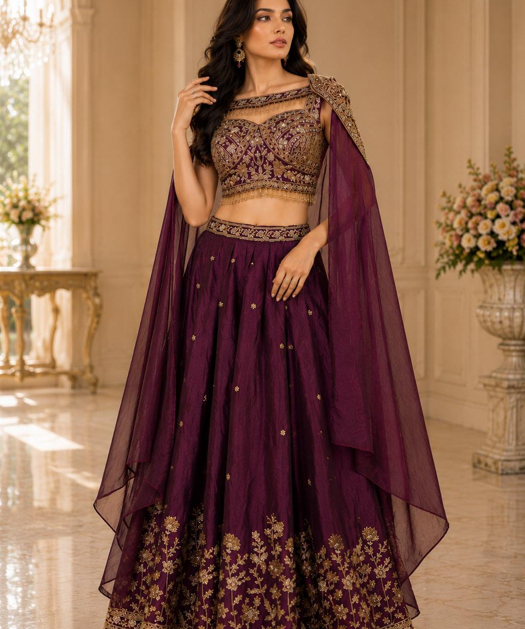 Gorgeous Beads Work Lehenga Choli