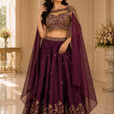 Gorgeous Beads Work Lehenga Choli