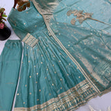 Ethnic Fendy Silk Aanrkali Gown