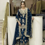 Elegance Pakistani Embroidered Suit