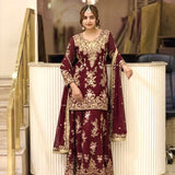 Elegance Pakistani Embroidered Suit