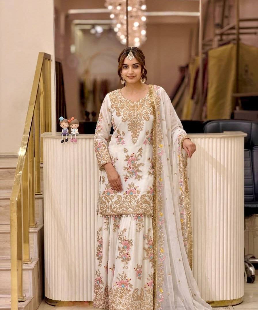 Elegance Pakistani Embroidered Suit