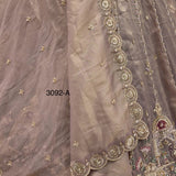 Crystal Beads Work Indian Wedding Lehenga