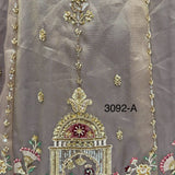 Crystal Beads Work Indian Wedding Lehenga