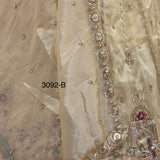 Crystal Beads Work Indian Wedding Lehenga