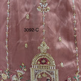 Crystal Beads Work Indian Wedding Lehenga