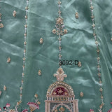 Crystal Beads Work Indian Wedding Lehenga
