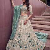 Majesty Bridal Motif Work Lehenga