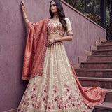 Majesty Bridal Motif Work Lehenga