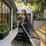 Fashionable Pakistani Embroidered Suit