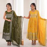 Showcasing Georgette Anarkali Suit