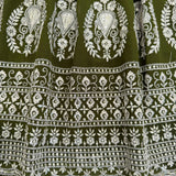 Showcasing Georgette Anarkali Suit