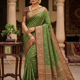 Exclusive Soft Nimakari Silk Saree