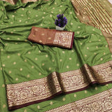 Exclusive Soft Nimakari Silk Saree