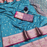 Exclusive Soft Nimakari Silk Saree