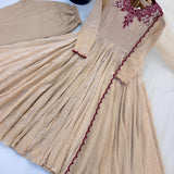 Stunning Ethnic Crush Silk Gown