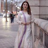 Designer Satin Rayon Straight Suit