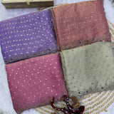 Stunning Dimon Work Moss Saree