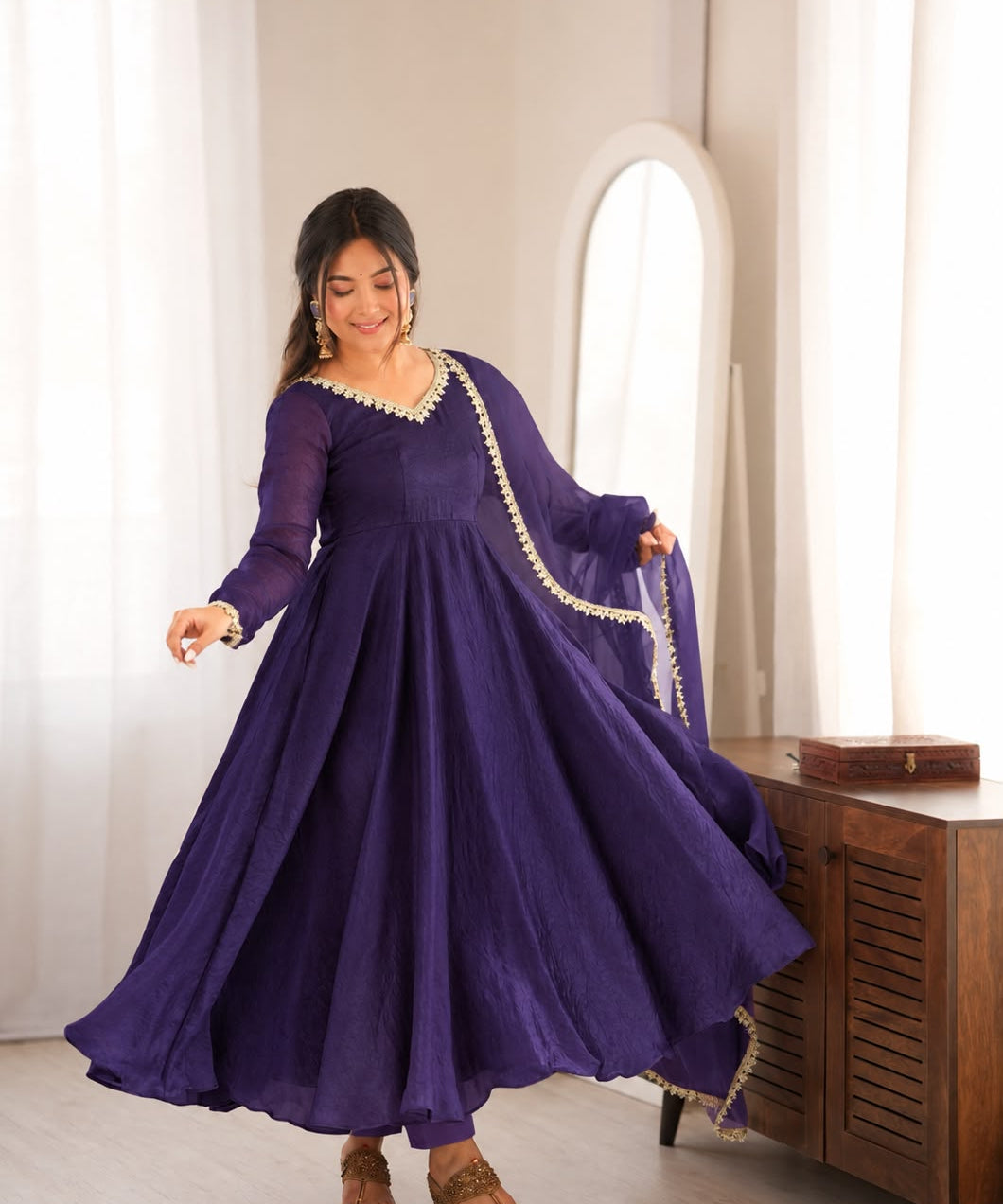 Festive Ethnic Crush Anarkali Gown
