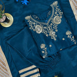 Trending Silk Kids Top Plazzo