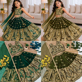Beautiful Kids Silk Embroidered Lehenga