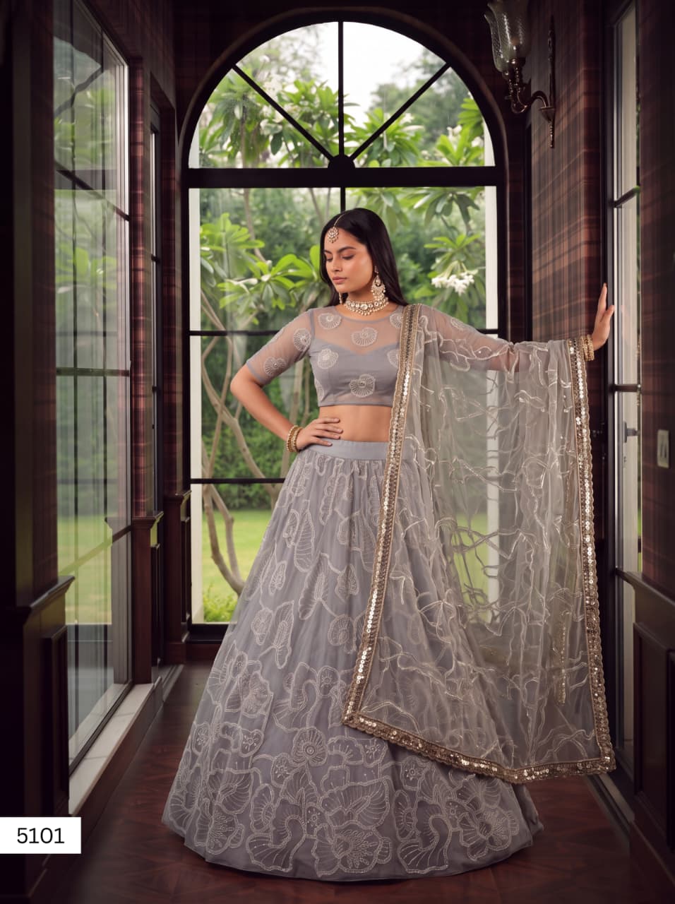 Premium Wedding Embroidered Lehenga