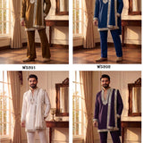 Royal Men's Mirror Work Kurta